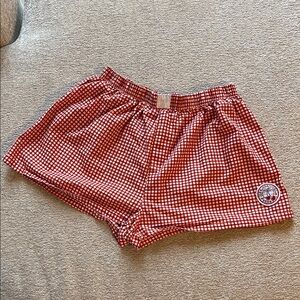 Grayson Threads Red and White Checkered Boxer Shorts
